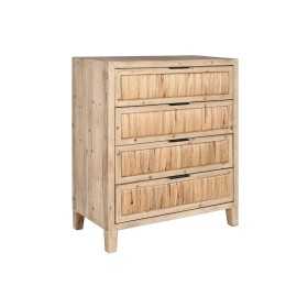 Chest of drawers Home ESPRIT Brown Fir Fibre Natural Colonial 80 x 40 x 98 cm