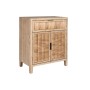 Schubladenschrank Home ESPRIT Braun Tanne Faser natürlich Kolonial 80 x 40 x 92 cm