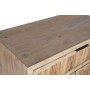 Schubladenschrank Home ESPRIT Braun Tanne Faser natürlich Kolonial 80 x 40 x 92 cm