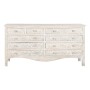 Kommode Home ESPRIT Weiß natürlich Mango-Holz Holz MDF 145 x 41 x 75 cm