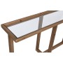Table d'appoint Home ESPRIT Marron Verre Sapin 120 x 33 x 75 cm