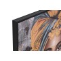 Painting Home ESPRIT Colonial African Woman 80 x 3,5 x 80 cm (2 Units)