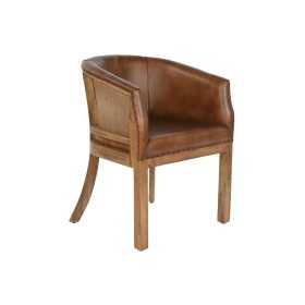 Armchair Home ESPRIT Light brown Wood 59 x 57 x 79 cm