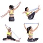 Elastiskt Fitnessband för Stretching med träningsguide InnovaGoods Blå Svart (Renoverade A+)