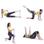 Elastisches Fitnessband für Stretching mit Übungsanleitung InnovaGoods Blau Schwarz (Restauriert A+)