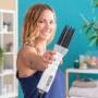 Sèche-cheveux, Brosse Soufflante et Boucleur 3 en 1 Dryple InnovaGoods DRYPLE 550 W Blanc ABS (1) (Reconditionné A+)