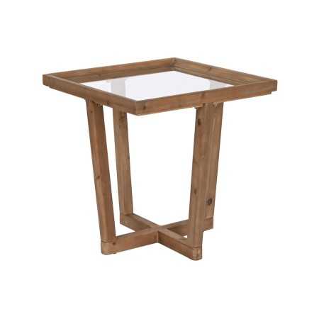 Side table Home ESPRIT Brown Crystal Fir 58 x 58 x 60 cm