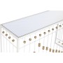 Meuble d'Appoint Home ESPRIT Blanc Doré Miroir 120 x 40 x 80 cm