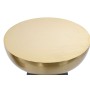 2-bordsset Home ESPRIT Svart Guld 36 x 36 x 42,5 cm