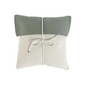 Coussin Home ESPRIT Blanc Vert 45 x 10 x 45 cm