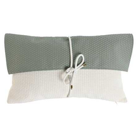 Coussin Home ESPRIT Blanc Vert 50 x 10 x 30 cm