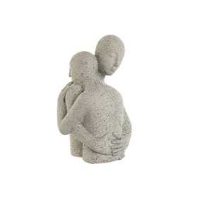 Deko-Figur Home ESPRIT Weiß Romantisch Ehepaar 25,8 x 22,5 x 38,5 cm