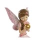 Deko-Figur Home ESPRIT Rosa Fee 7,5 x 6,5 x 11 cm