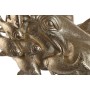 Deko-Figur Home ESPRIT Schwarz Gold Nilpferd 33 x 21,5 x 45 cm