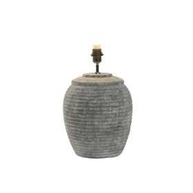 Lampe de bureau Home ESPRIT Gris Ciment 30 x 30 x 46 cm