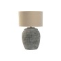 Lampe de bureau Home ESPRIT Gris Ciment 30 x 30 x 46 cm