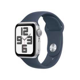 Montre intelligente Watch SE Apple MRE23QL/A Bleu Argenté 40 mm