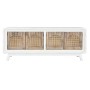 Meubles de télévision Home ESPRIT Blanc Naturel Sapin Bois MDF 156 x 40 x 64 cm