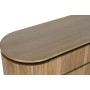 Kommode Home ESPRIT Schwarz natürlich Metall Paulonia-Holz 110 x 39 x 72 cm