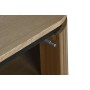 Nachttisch Home ESPRIT natürlich Metall Paulonia-Holz 60 x 43 x 57 cm