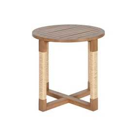 Side table Home ESPRIT Natural Fir MDF Wood 48 x 48 x 50,5 cm