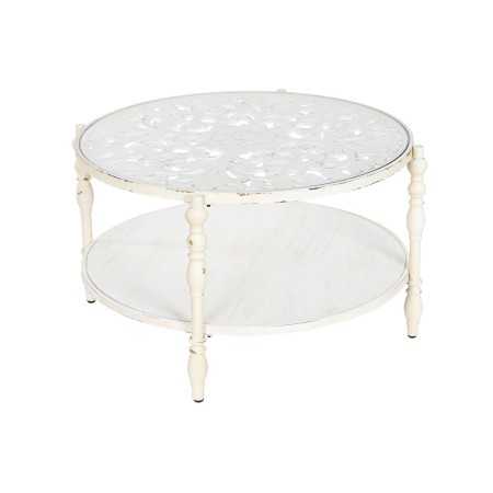 Centre Table Home ESPRIT Crystal Fir 80,5 x 80,5 x 49 cm