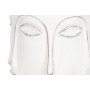 Planter Home ESPRIT White Fibreglass Face 35 x 35 x 93 cm