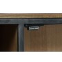 TV furniture Home ESPRIT Natural Dark grey Wood Metal 137 x 40 x 55 cm