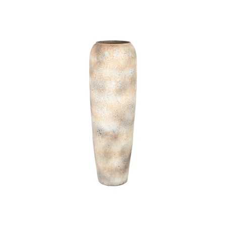 Vase Home ESPRIT Blanc Marron Céramique 36 x 36 x 120 cm