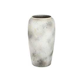 Vase Home ESPRIT Blanc Marron Céramique 36 x 36 x 70 cm