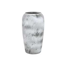 Vase Home ESPRIT White Black Ceramic 36 x 36 x 70 cm