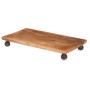 Centerpiece Rectangular Brown Mango wood 45 x 6 x 25 cm (6 Units)