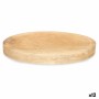 Centerpiece Circular Brown Mango wood 22 x 2 x 22 cm (12 Units)