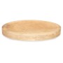 Tischdekoration rund Braun Mango-Holz 22 x 2 x 22 cm (12 Stück)