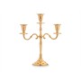 Candle Holder Golden Aluminium 22 x 27,5 x 9 cm (6 Units)