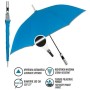 Paraply Perletti 23" Med list Reflekterande Blå Polyester 103 cm