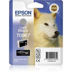 Original Ink Cartridge Epson Cartucho T0967 gris Black Grey