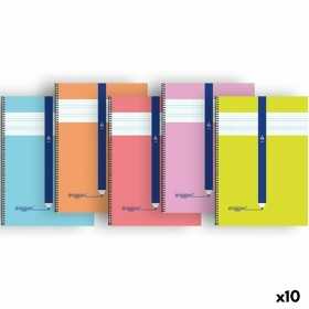Notebook Eriggan Din A4 80 Sheets (10 Units)