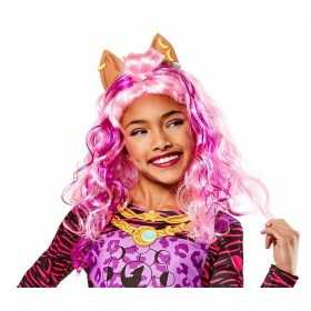 Perruques Rubies Monster High Clawdeen Enfant Rose