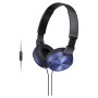 Diadem-Kopfhörer Sony MDRZX310APL.CE7 Blau Dunkelblau