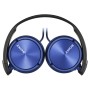 Diadem-Kopfhörer Sony MDRZX310APL.CE7 Blau Dunkelblau