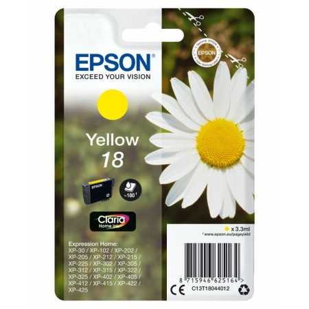 Cartouche d'Encre Compatible Epson Cartucho 18 amarillo (etiqueta RF)