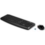 Keyboard and Mouse HP 3ML04AA Wireless Black