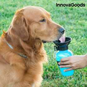 Vattenflaska med drickskål för hundar InnovaGoods (Renoverade B)