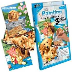 Paint by Numbers Set Royal & Langnickel Dog