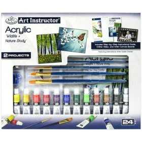 Målarset Royal & Langnickel Art Instructor 24 Delar Multicolour