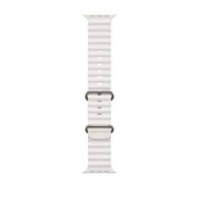 Watch Strap WATCH Apple MQE93ZM/A White 49 mm