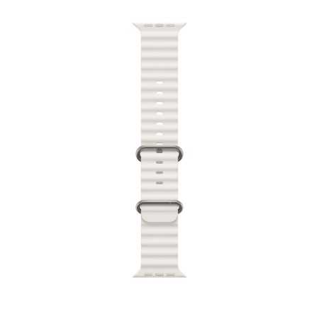 Uhrband WATCH Apple MQE93ZM/A Weiß 49 mm