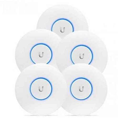 Point d'Accès UBIQUITI UAP-AC-LR-5 Long Range (5 pcs) Blanc