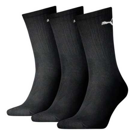 Chaussettes de Sport Puma SPORT (3 paires) Noir Homme Unisexe